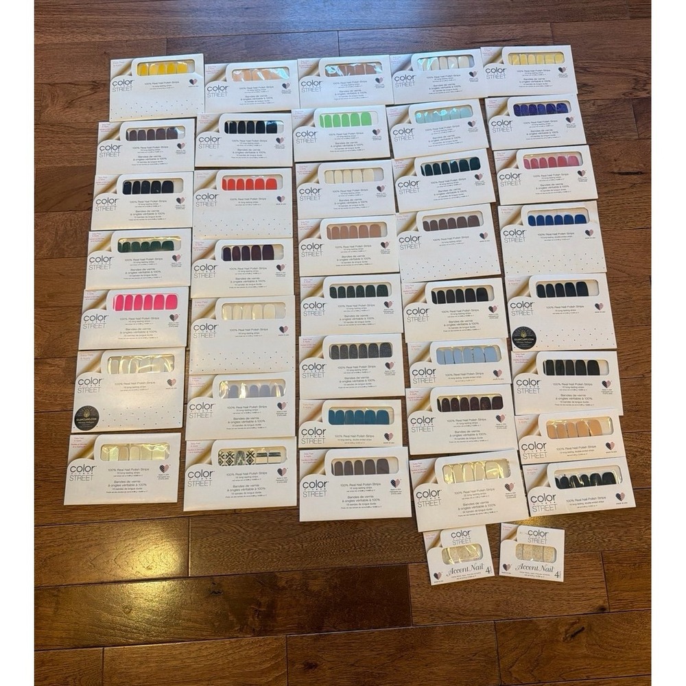 Lot of 40 New Color Streets Multiple Colors Sealed